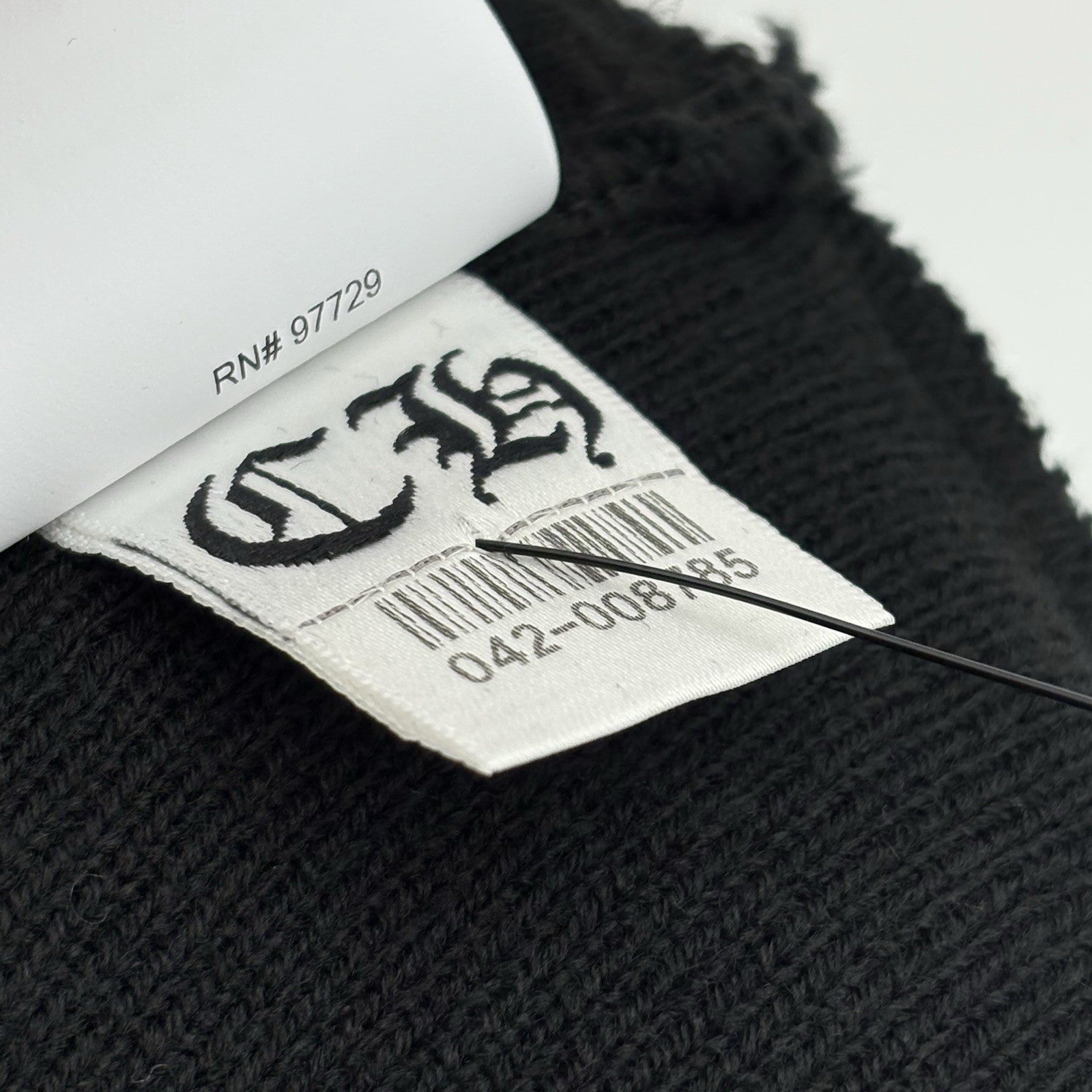 Chrome Hearts CH Logo Beanie ' Black White ' | BRAND NEW!