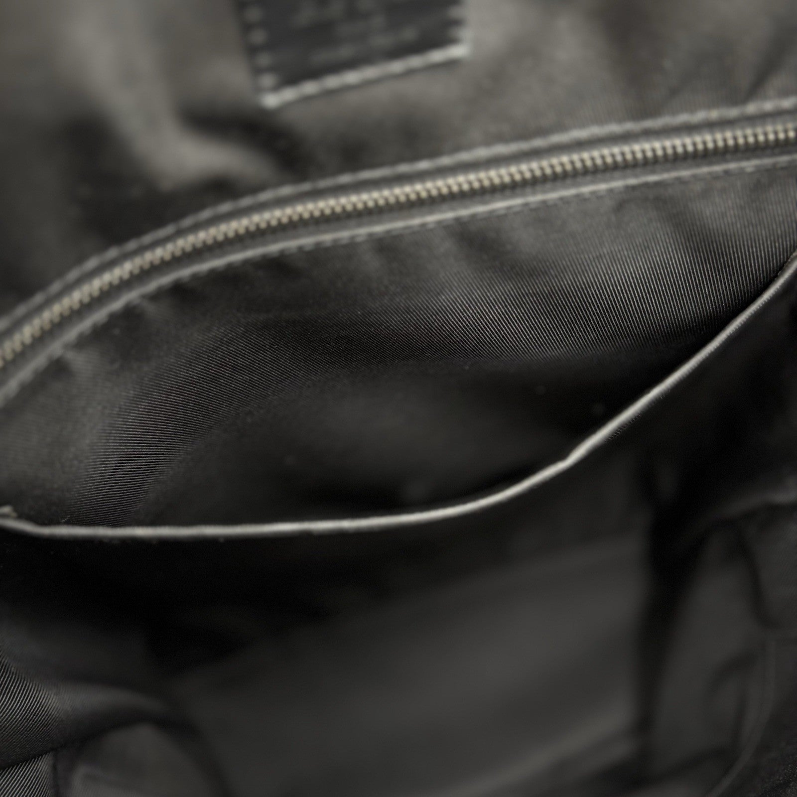 Louis Vuitton Cristopher MM Monogram Eclipse Backpack ' Black Grey '