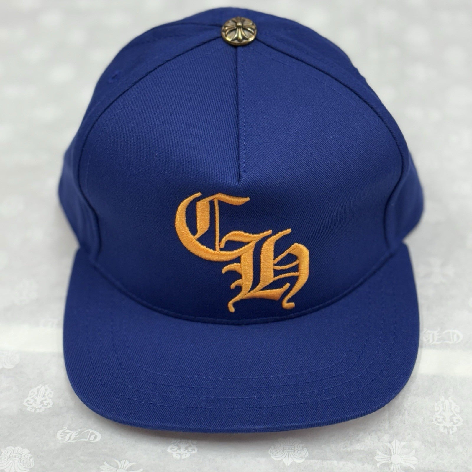 Chrome Hearts CH Baseball Cap ' Blue Orange' | BRAND NEW!