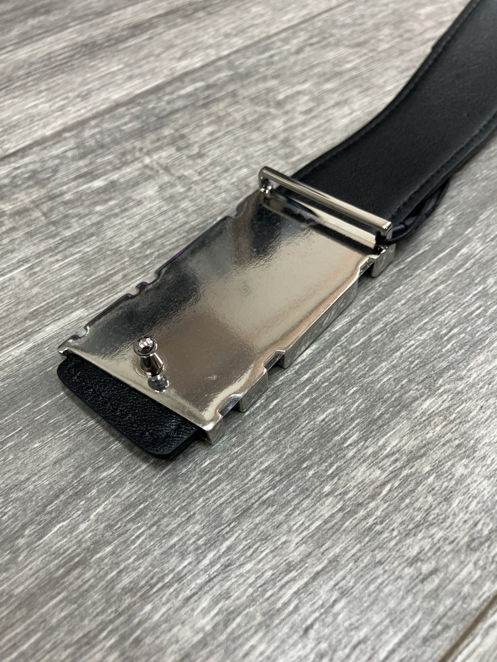 Amiri Core Logo Buckle ' Black/Black/Gold-Tone ' Belt | BRAND NEW! | SIZE 90