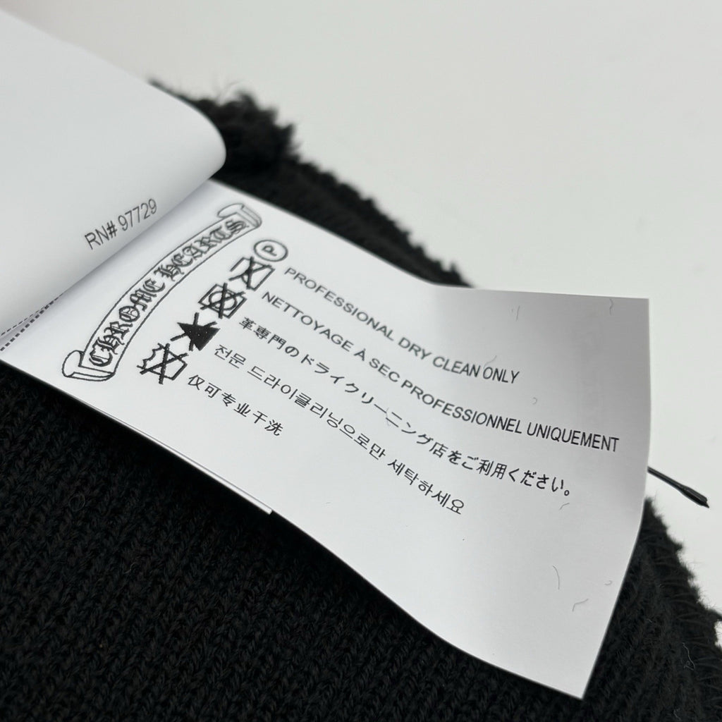 Chrome Hearts CH Logo Beanie ' Black White ' | BRAND NEW!