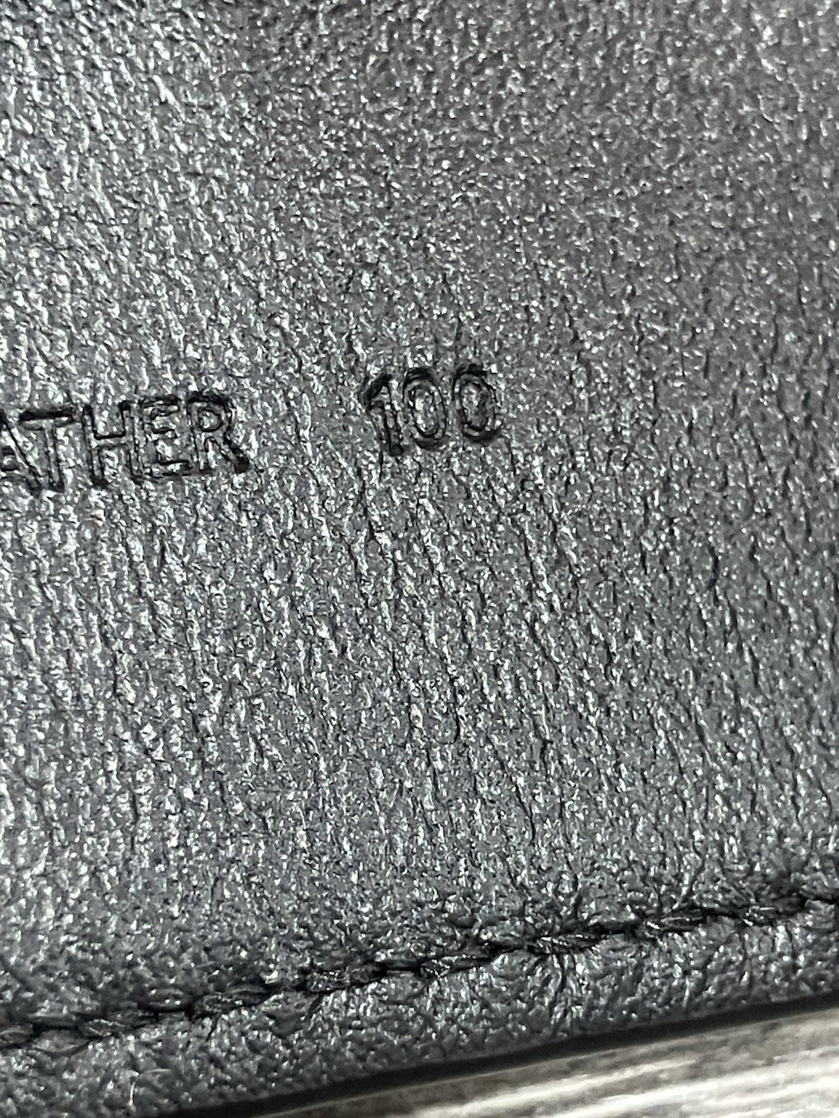 Amiri Core Logo Buckle ' Black/Black/Gold-Tone ' Belt | BRAND NEW! | SIZE 100