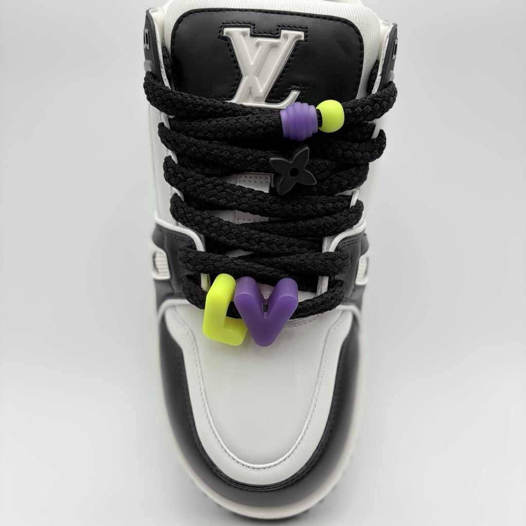 Size 10.5 LV (11.5-12 US) - Louis Vuitton Maxi ' Black White ' | ONLY TRIED ON!