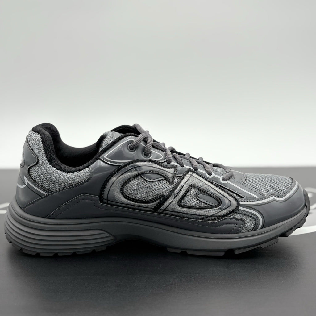 Size 45 (12 US) Dior B30 Reflective Sneaker ' Black Gray ' | ONLY WORN 1-3x