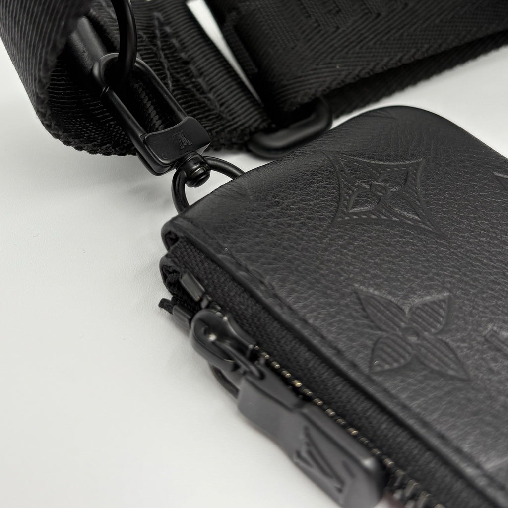 Louis Vuitton Messenger Bag Monogram Shadow ' Black ' | ONLY WORN 1-3x