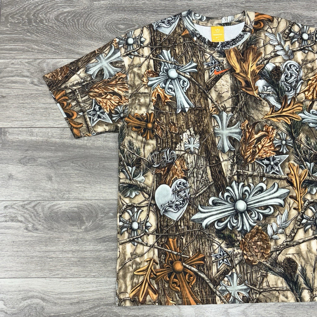 Size M - Chrome Hearts x Nike Nocta Realtree Horseshoe Logo T-Shirt  | BRAND NEW