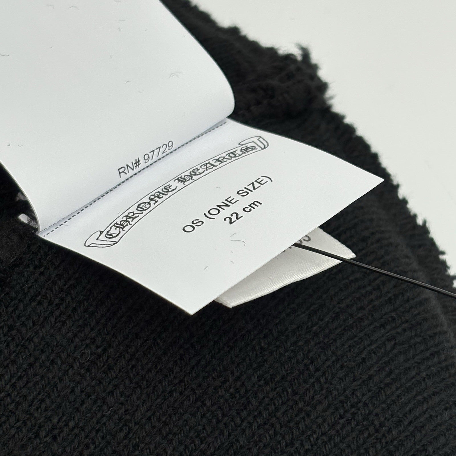 Chrome Hearts CH Logo Beanie ' Black White ' | BRAND NEW!